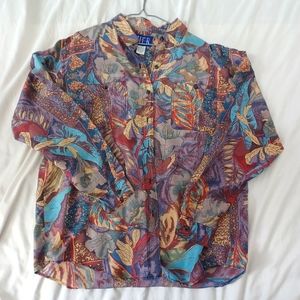 Vintage 90s silk blouse
